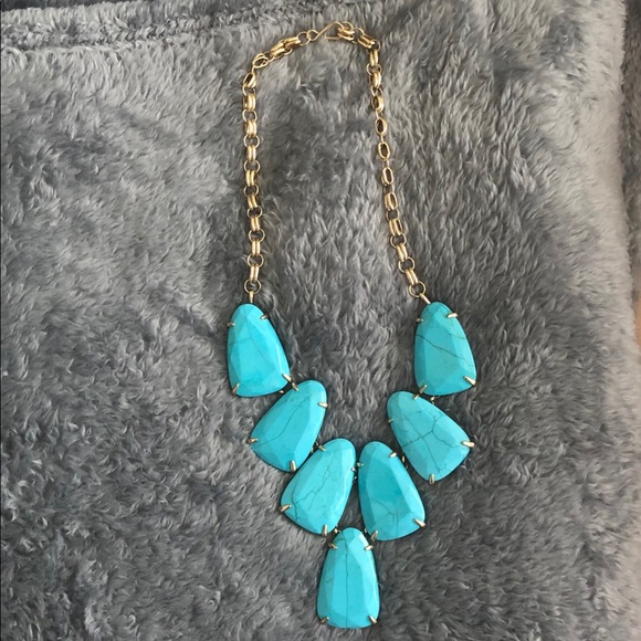 Kendra Scott Jewelry - Retired Kendra Scott Harlow Turquoise Necklace